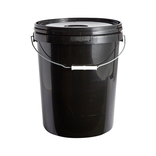 Plastic buckets with lid and - plastic,