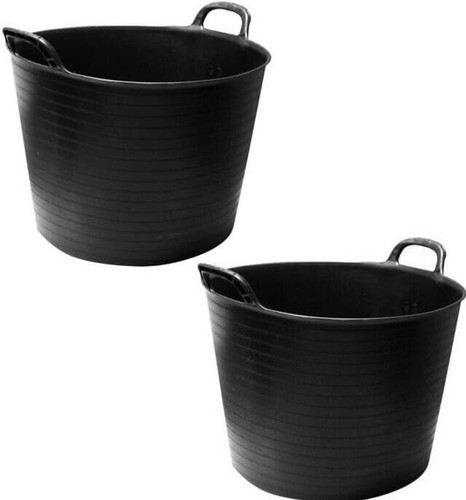 Pack 42l black flexi tub - pack,