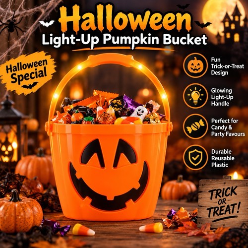 Halloween light pumpkin - halloween, light-up