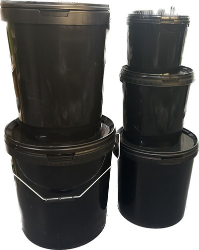 Plastic buckets with lid - buckets, and