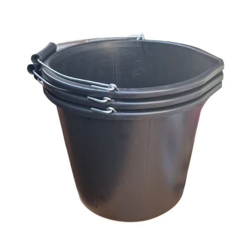 Heavy duty black - 3x, plastic