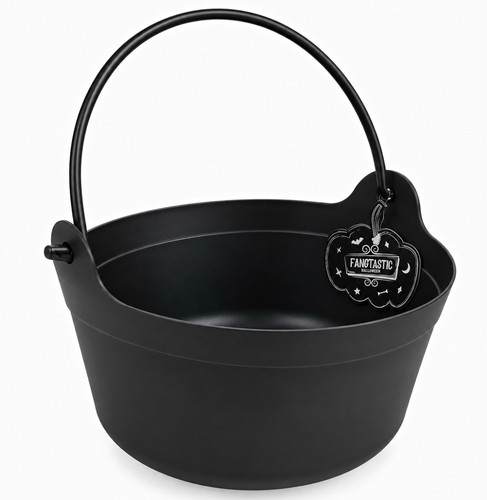 Halloween black cauldron - halloween,