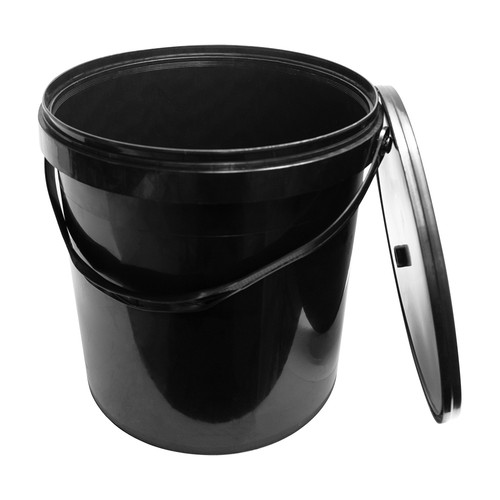 25l plastic buckets tubs - x5,