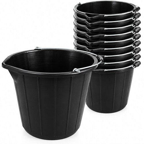10x black bucket - 10x,