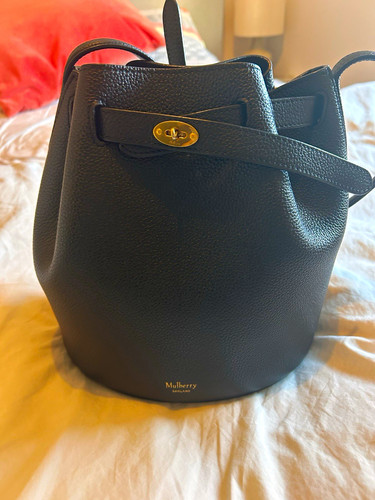 Mulberry black leather medium - mulberry,